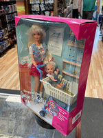 Shoppin Fun Barbie & Kelly #15756 (Vintage Barbie, Mattel) **SEALED**