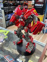 Red Ironhide Asia Exclusive Leader Class (Transformers Dark Of The Moon, Hasbro) INCOMPLETE