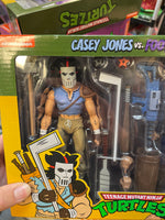 Casey Jones vs Slashed Foot Soldier 2 Pack (TMNT Teenage Ninja Turtles, Neca) SEALED - Bitz & Buttons