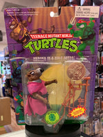 Splinter with Coin  0112  (Vintage TMNT Ninja Turtles, Playmates) Sealed