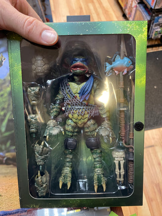 Ultimate Leonardo As Creature From The Black Lagoon -Universal Monsters- (Neca, TMNT) **SEALED** - Bitz & Buttons