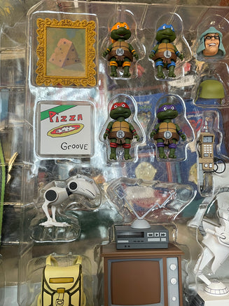 TMNT Baby Turtles Accessory Set (NECA, TMNT Teenage Ninja Turtles) OPEN/COMPLETE - Bitz & Buttons