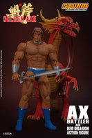 Ax Battler & Red Dragon 1/12 Scale Action Figure (Golden Axe, Storm Collectibles)