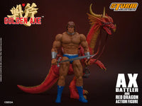 Ax Battler & Red Dragon 1/12 Scale Action Figure (Golden Axe, Storm Collectibles)