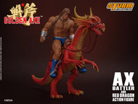 Ax Battler & Red Dragon 1/12 Scale Action Figure (Golden Axe, Storm Collectibles)