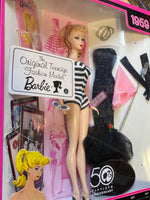 Barbie 50th Anniversary 1959 #N4974 (Barbie, Mattel) **Sealed** - Bitz & Buttons