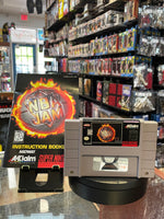 NBA JAM Tournament Edition with Manual (SNES Super Nintendo, Vintage Video Games) TESTED WORKING