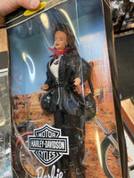 Harley Davidson Brunette Hair BArbie #22256 (Vintage Barbie, Mattel) **SEALED**