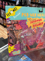 Pee Wee Herman with Scooter (Vintage Pee-Wee’s Playhouse, Matchbox)