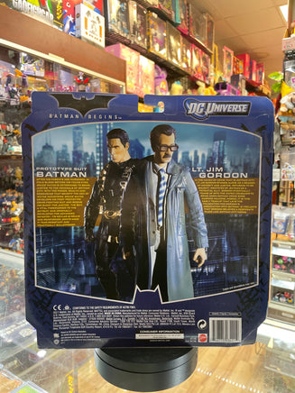 Prototype Bat Suit & LT. Jim Gordon -Movie Masters- (DC The Dark Knight Trilogy, Mattel) SEALED - Bitz & Buttons