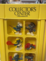 Smurf Collectors Center Display with 75+ Figures  (Vintage PEYO, Schleich) - Bitz & Buttons