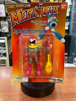 Proto Man (Vintage Mega Man Capcom, Bandai) **SEALED** - Bitz & Buttons