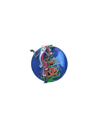 Santa Jack with Pumpkin Christmas Tree (Walt Disney World, Pin Traders) - Bitz & Buttons