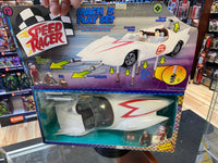 Mach 5 Playset with Spindle Chim Chim (Vintage Speed Racer, Resaurus) NEW - Bitz & Buttons
