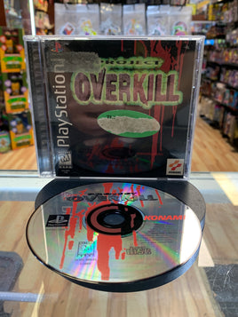 Project Overkill (PS1 Playstation, Video Game) **TESTED**