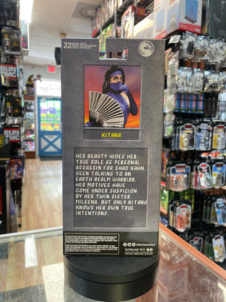 Kitana Klassic -Platinum- (Mortal Kombat, Mcfarlane) SEALED - Bitz & Buttons