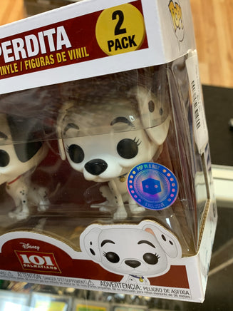 Pongo & Pedita 2 Pack (Funko Pop, Disney 101 Dalmatians) - Bitz & Buttons