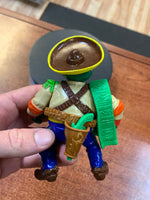 Bandito Bashin Michelangelo  (Vintage TMNT Ninja Turtles, Playmates) **LOOSE** - Bitz & Buttons