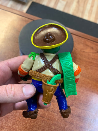 Bandito Bashin Michelangelo  (Vintage TMNT Ninja Turtles, Playmates) **LOOSE** - Bitz & Buttons