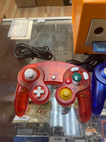 Orange Spice Gamecube with 3 Controllers (Nintendo, Vintage Video Games) **TESTED/COMPLETE** - Bitz & Buttons