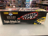 Triple Attack Jet (Vintage Animated Batman, Kenner) Sealed