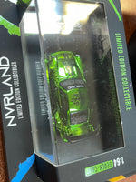 RWB Porsche 930 Green Diecast 1/64 (NVRLAND Collectibles, Trash Panda's ) SEALED - Bitz & Buttons