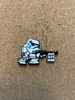 Mini Pew Pew Storm Trooper  (Walt Disney World, Pin Traders) - Bitz & Buttons
