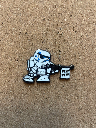 Mini Pew Pew Storm Trooper  (Walt Disney World, Pin Traders) - Bitz & Buttons
