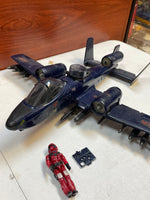 Cobra Rattler with Wild Weasel (Vintage GI Joe, Hasbro) Loose