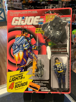 Sonic Fighters Major Bludd (Vintage GI Joe, Hasbro) Sealed