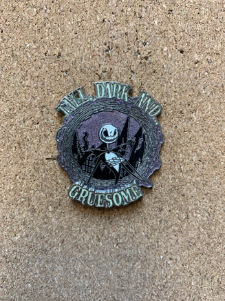 Tall Dark And Gruesome Jack Skeleton (Walt Disney World, Pin Traders) - Bitz & Buttons