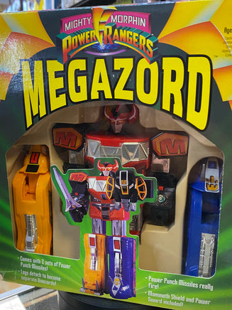 Megazord 2220(Vintage MMPR Power Rangers, Bandai) NEW Open Box - Bitz & Buttons