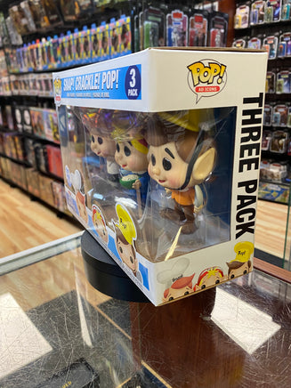 Snap Crack Pop Rice Krispies 3 Pack (Funko Pop, Ad Icons) EXCLUSIVE - Bitz & Buttons
