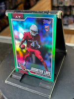 Jeremiyah Love -Rookie Green Refractor 43/99- (Topps, NFL Flagship 2026)