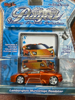 Orange Lamborghini Murciélaogo Roadster (Playerz Luxury Diecast Collection, Maisto) SEALED - Bitz & Buttons