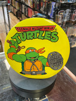 Michaelangelo Jumbo Pin (Vintage TMNT Ninja Turtle, Playmates) - Bitz & Buttons