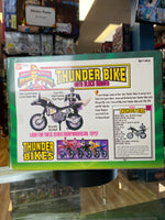 Thunder Bike with Black Ranger #2234 (Vintage MMPR Power Rangers, Bandai) NEW - Bitz & Buttons