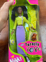 Totally YoYo Nikki #22229 (Vintage Barbie, Bandai) **SEALED**