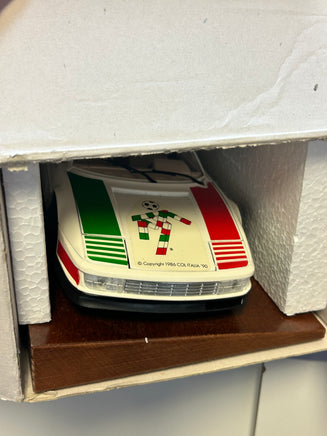 World Cup Ferrari Testarossa 1984 Diecast (Vintage Burago, Italia 90) Open Box - Bitz & Buttons