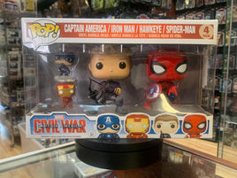 Hawkeye & Spiderman with Mini (Funko Pop, Marvel) EXCLUSIVE - Bitz & Buttons