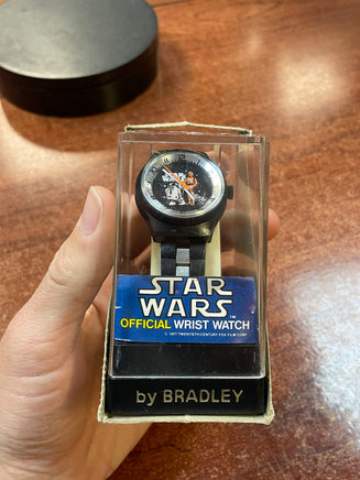 R2-D2 & C-3PO Wrist Watch 1977 (Vintage Star Wars, Bradley Time) **SEALED** - Bitz & Buttons