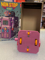 Non Stop Robot (Vintage Tin toy Wind up, Schylling) as is