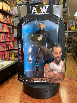 CM Punk #25 (AEW Unmatched Collection, Jazwares) SEALED - Bitz & Buttons