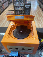 Orange Spice Gamecube with 3 Controllers (Nintendo, Vintage Video Games) **TESTED/COMPLETE** - Bitz & Buttons