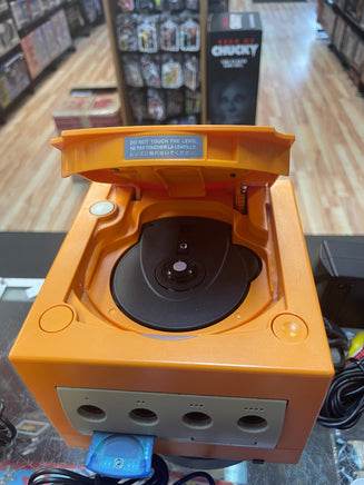 Orange Spice Gamecube with 3 Controllers (Nintendo, Vintage Video Games) **TESTED/COMPLETE** - Bitz & Buttons