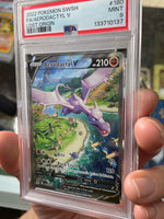 Aerodactyl V Lost Origin 180/196 (Pokemon, Wizard) **PSA 9**