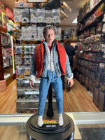 Marty Mcfly & Einstein #MMS573 (Hot Toys, Marvel) **COMPLETE**