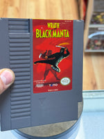 Wrath of the black Manta (Nintendo NES, Video Game) Tested Working