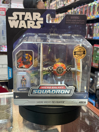 Sabin Wrens Tie Fighter -CHASE- (Star Wars Micro Galaxy Squadron, Jazwares) **SEALED** - Bitz & Buttons