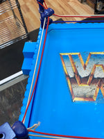 WWF Hasbro Ring with Flag (Vintage WWF WWE, Hasbro) - Bitz & Buttons